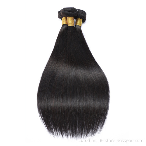 Wholesale Cuticle Aligned Straight Virgin Hair Bundles Vendor Body Wave Human Hair Extension With Lace Frontal Closure